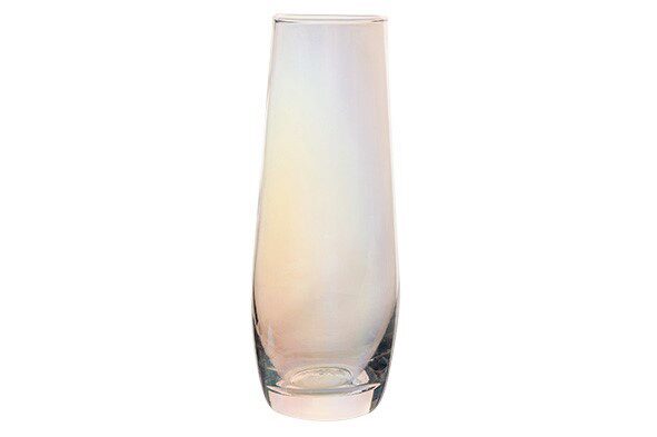 C&T PEARL IRIDESCENT CHAMPAGNE GLASS 23CL WITHOUT STEM 4XH14.5
