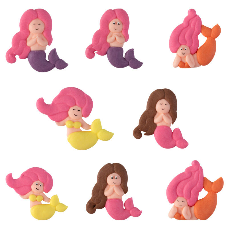 1073058 SIRÈNES EN SUCRE 5CM 60 PCES ***S/CDE***