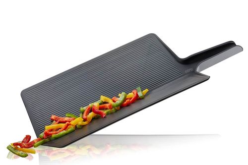 GEFU LAVOS BLACK FOLDABLE CUTTING BOARD 47X26C MA/HANDLE