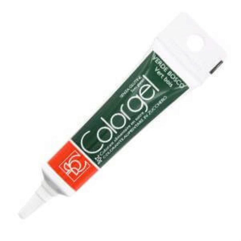 KLEURSTOF GEL PINE GROEN 20GR =BUIS