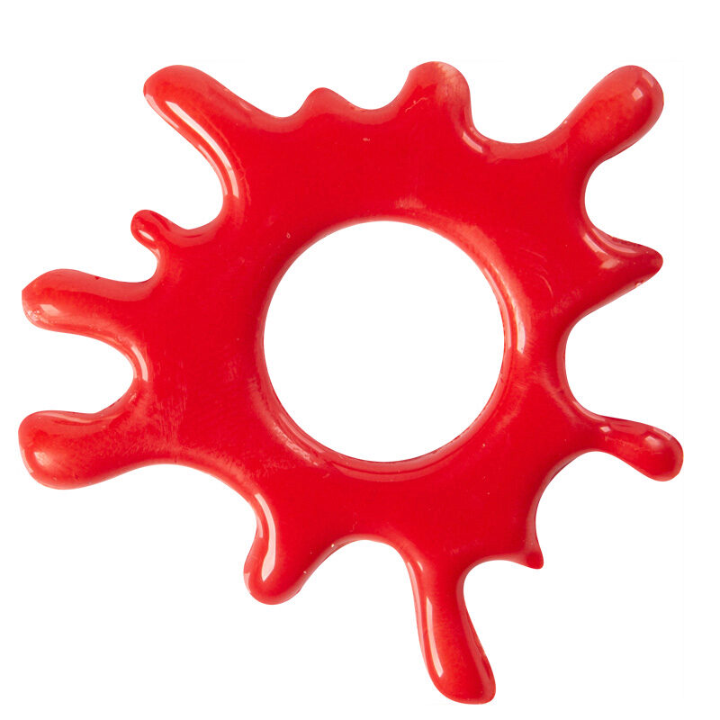 35136 SPLASH FANCY RED  75 PIECES ***S/CD***