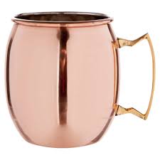 MOSCOW MULE PINT COPPER 45CL 8.5X10CM W/HANDLE