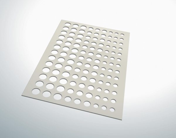 010706 PCB-SJABLOON VOOR RONDE Ø 2 CM, Ø 2,7 CM EN Ø 3,4 CM - 117 AFDRUKKEN 1 STUK ***S/CD***