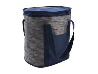 *FF* SAC ISOTHERME BLEU GRIS 31X21CM HT 34CM