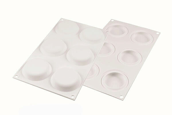 SILIKOMART - MOULE SILICONE - DECOR ROUND 50 N.6 ROND Ø67 H 15 MM
