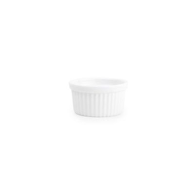 BONBISTRO RAMEQUIN FLAVOR WHITE LINED 7XH3.5CM PORCELAIN - 611112