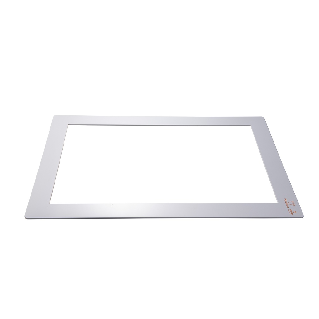 PLASTIC FRAME FOR BISCUIT 47X67CM HT 4MM DIM INT 37X57CM