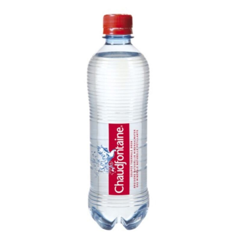 CHAUDFONTAINE SPARKLING WATER RED 24X50CL BOTTLE 