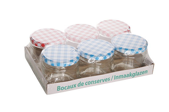 C&T SET VAN 6 JAMPOTTEN 330ML MET DEKSEL