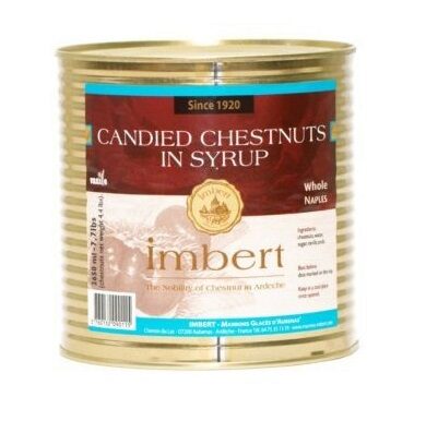HELE KASTANJES D'AUBENAS IMBERT 6 X 3KG = BLIKJE
