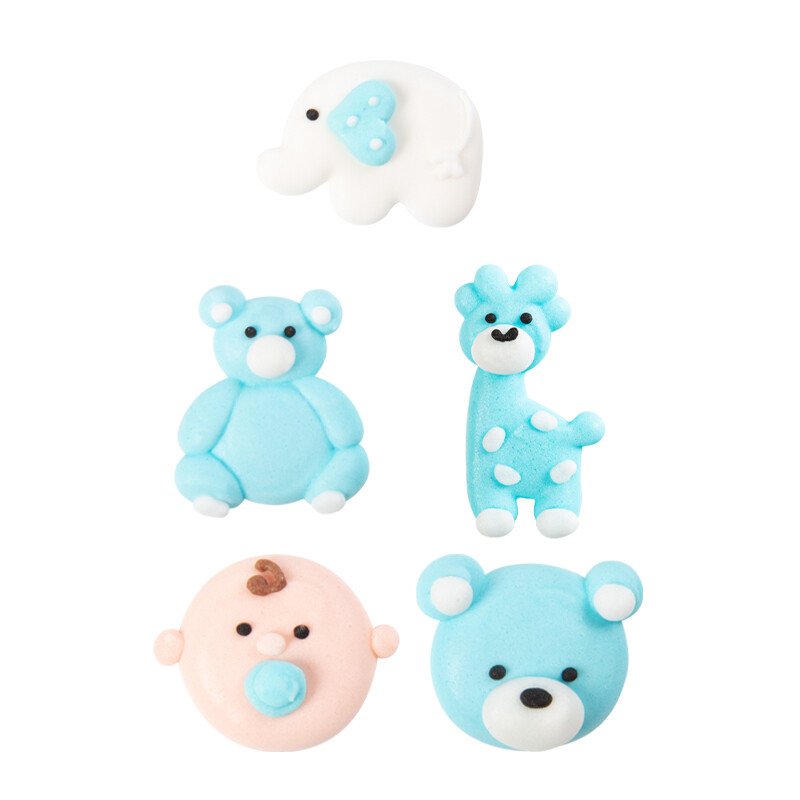 1051512 DECORATIE JONGEN 112PCS ***OP/ORDER***