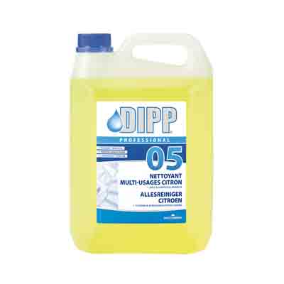 DIPP 05 MULTI-PURPOSE LEMON CLEANER 5L