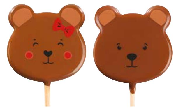061387 PCB BLISTERS MR EN MEVROUW TEDDY LOLLY'S 2 ONTWERPEN PR 45 PRINTS EN STICK 9 STUKS ***S/CD***