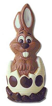 +MOULE À CHOCOLAT LIÈVRE + OEUF 196 MM HB559A196X83X71MM * 1X2