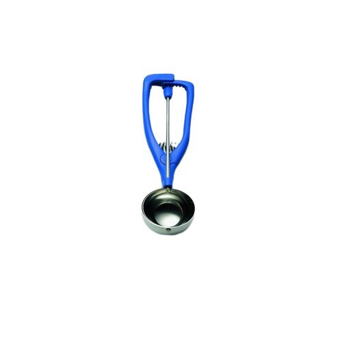 INOX BAKELIET IJSLEPEL ET BLAUW HANDEL 1/36 Ø 47 MM 29 ML MODEL K