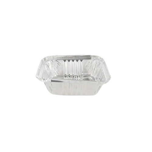 ALUMINUM TRAY 500CC 142X116X41 100PCS