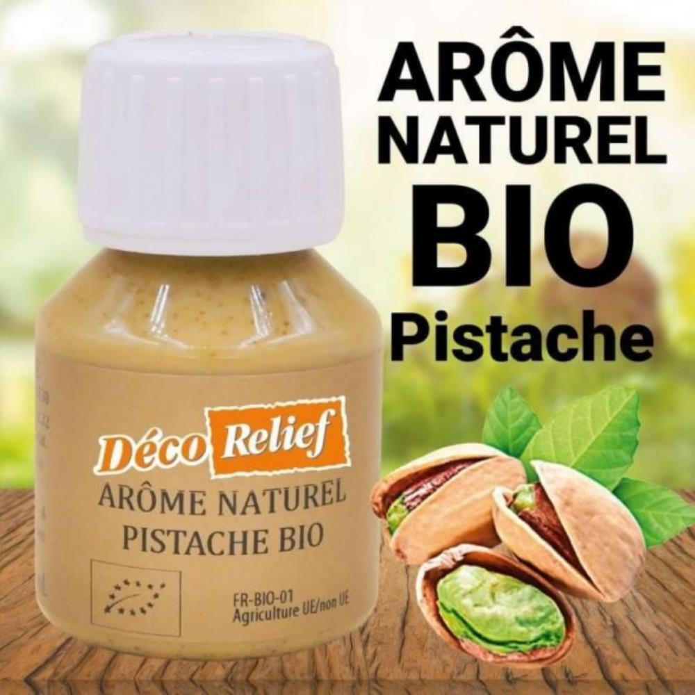 *FF*AROMES BIO PISTACHE HYDROSOLUBLE 58ML