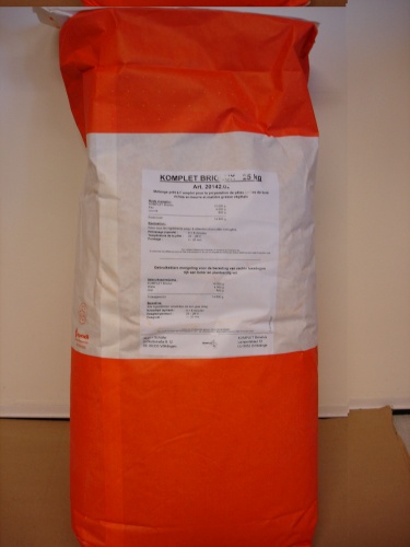 KOMPLET BRIOLUX 25 KG***OP/BESTELD***