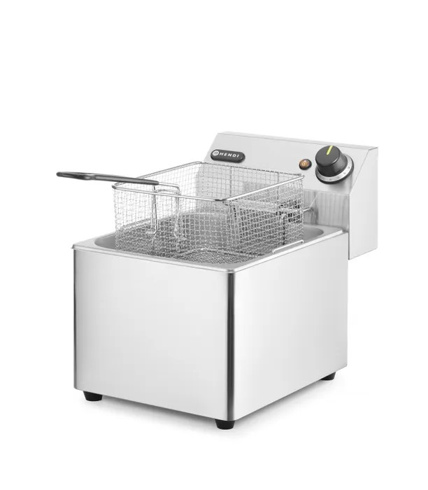 HENDI FRITEUSE BLUE LINE INOX 8L 26.5X43X34.5CM 3500W *KITCHENLINE