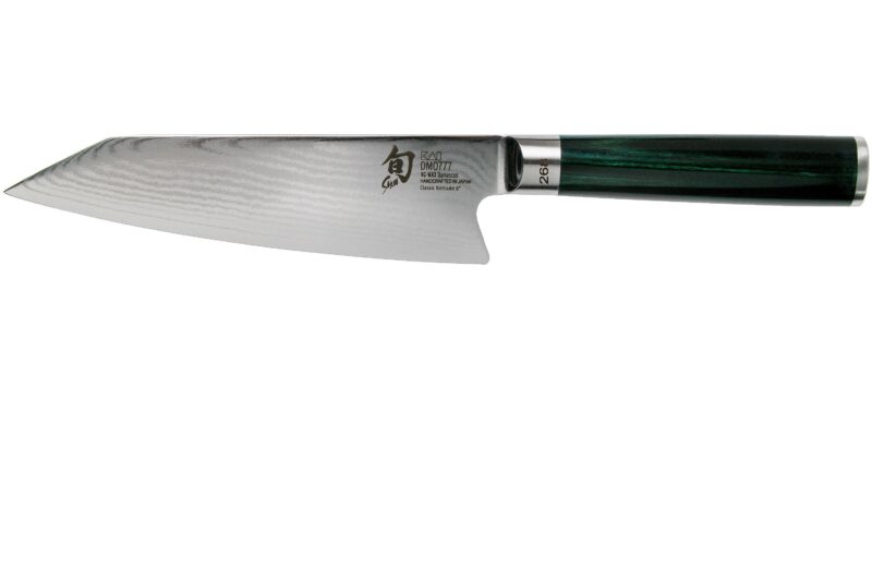 KAI SHUN CLASSIC KIRITSUKE MES 15CM DAMASCUS- DM-0777