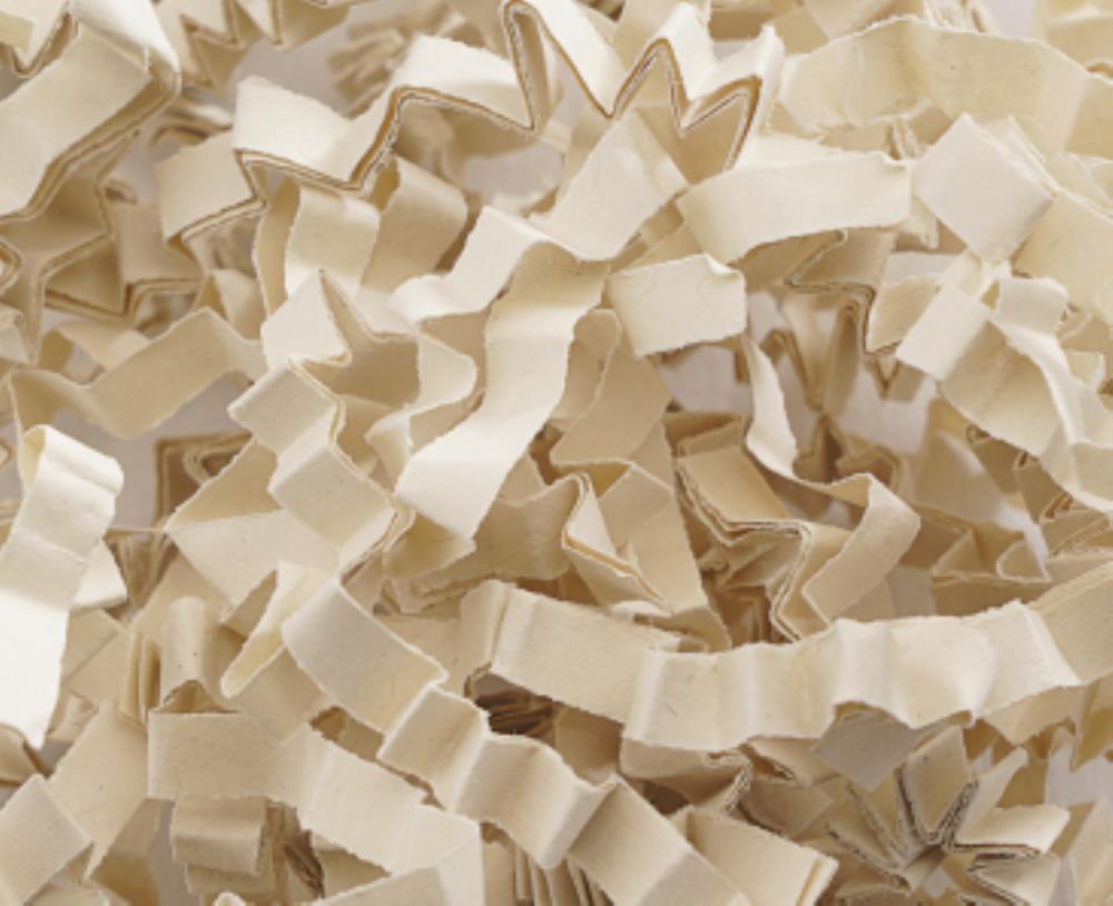 CREAM PLEATED CURLS 1.250KG