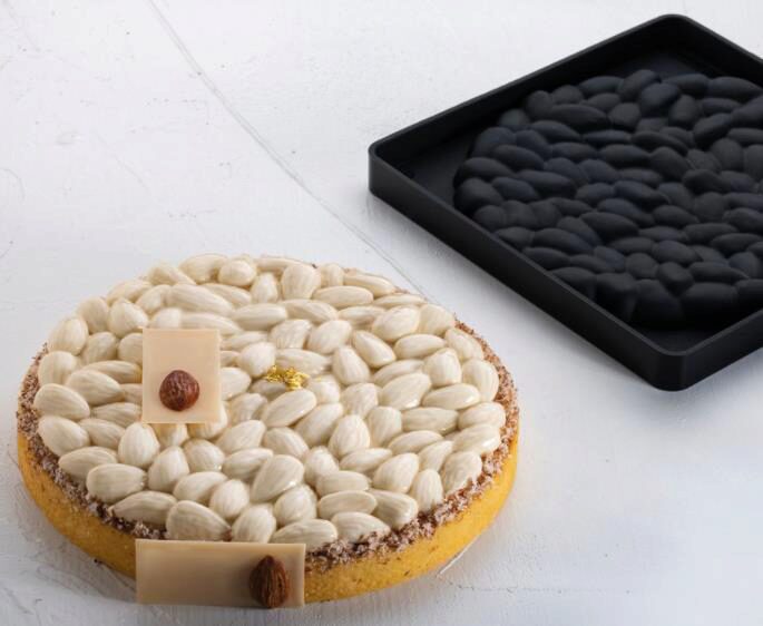 PAVOCAKE MOLD "ALMONDS" Ø 180MM HT 17MM 295ML