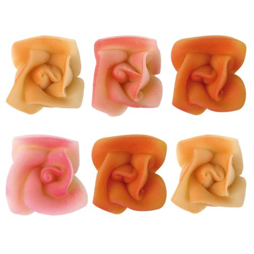 1061403 ROSE MASSEPAIN AERO 5 PETALES 3,5CM 30 PCES 