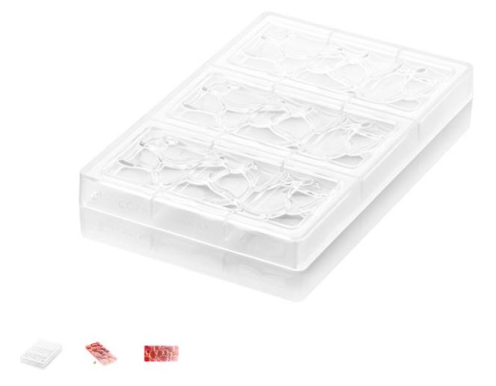 SILIKOMART TRITAN PRALINES VORM CH008 GOCCIA T 15X7CM H8CM N°3