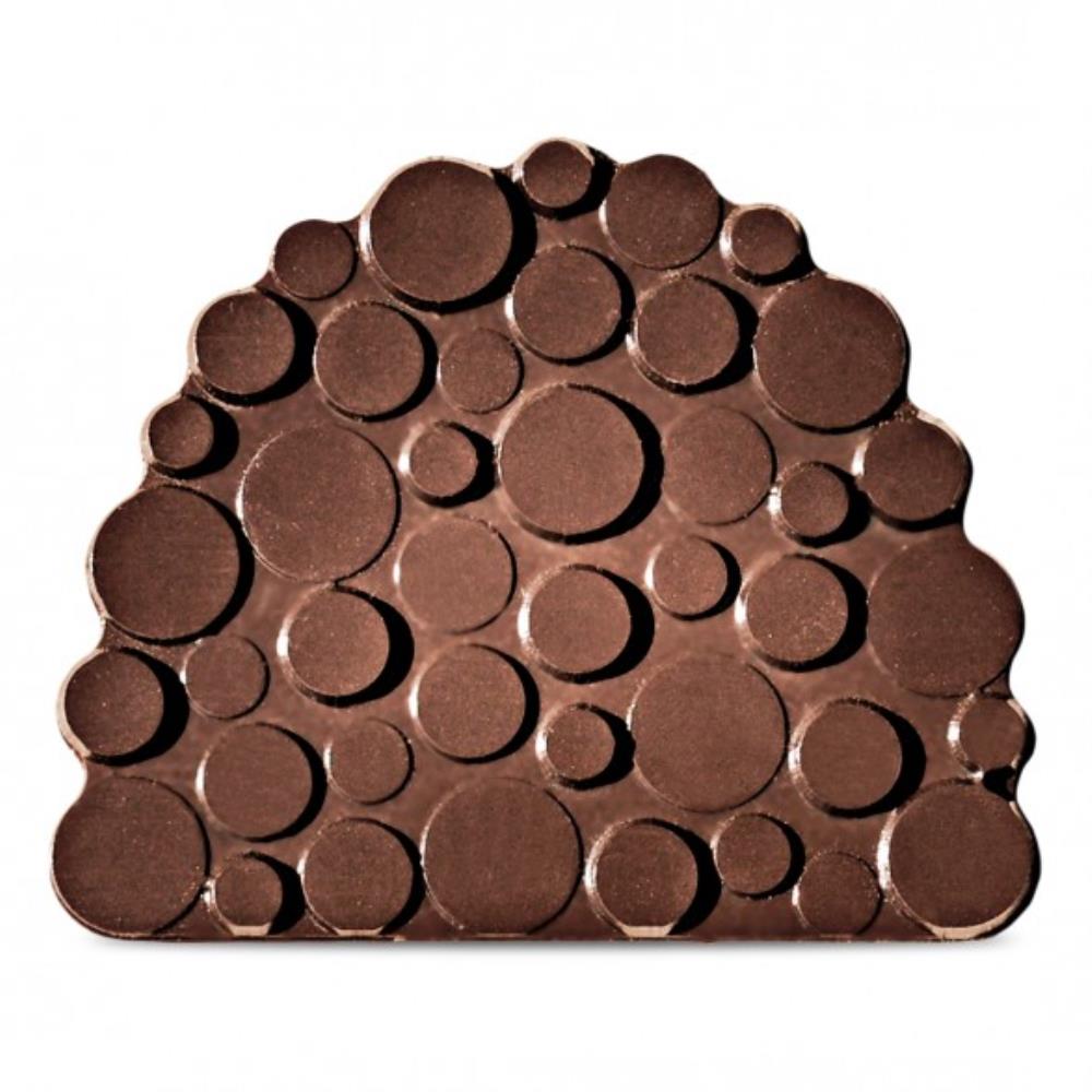 THERMOFORMED MOLD FOR 6 ROUND LOG ENDS 88 X 72 MM