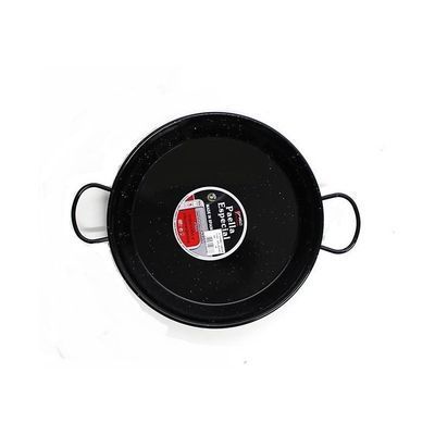 INDUCTIE GEËMAILLEERDE PAELLA SCHAAL 38CM - 8 PORTIES