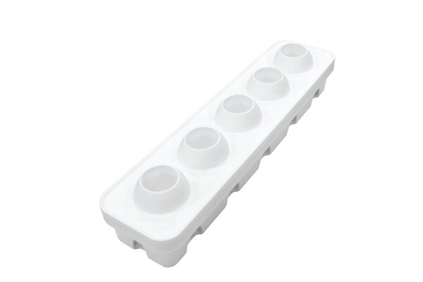 TROMPE L'OEIL - SILIKOMART MELA CILIEGIA PESCA PEACH-APPLE MOLD DIAM 60 H 55MM + SUPPORT