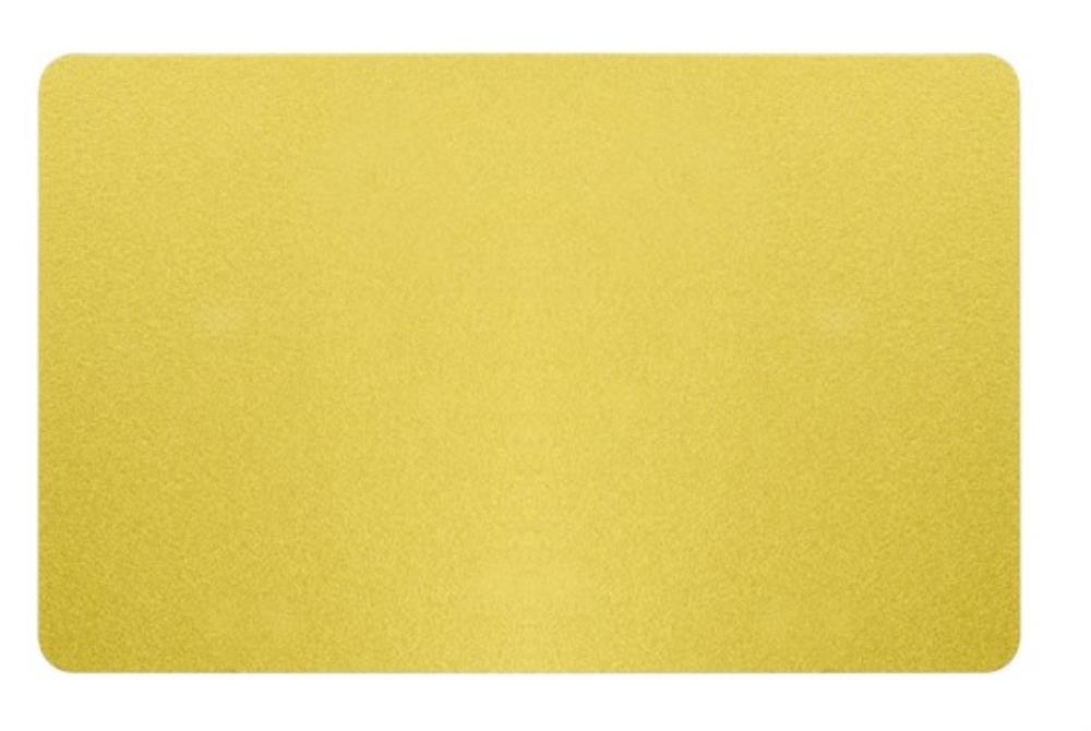 EDIKIO GOLD PVC KAARTEN - 0,76 MM - 86X54MM TOEGANG/FLEX/DUPLEX PAK VAN 100 STUKS