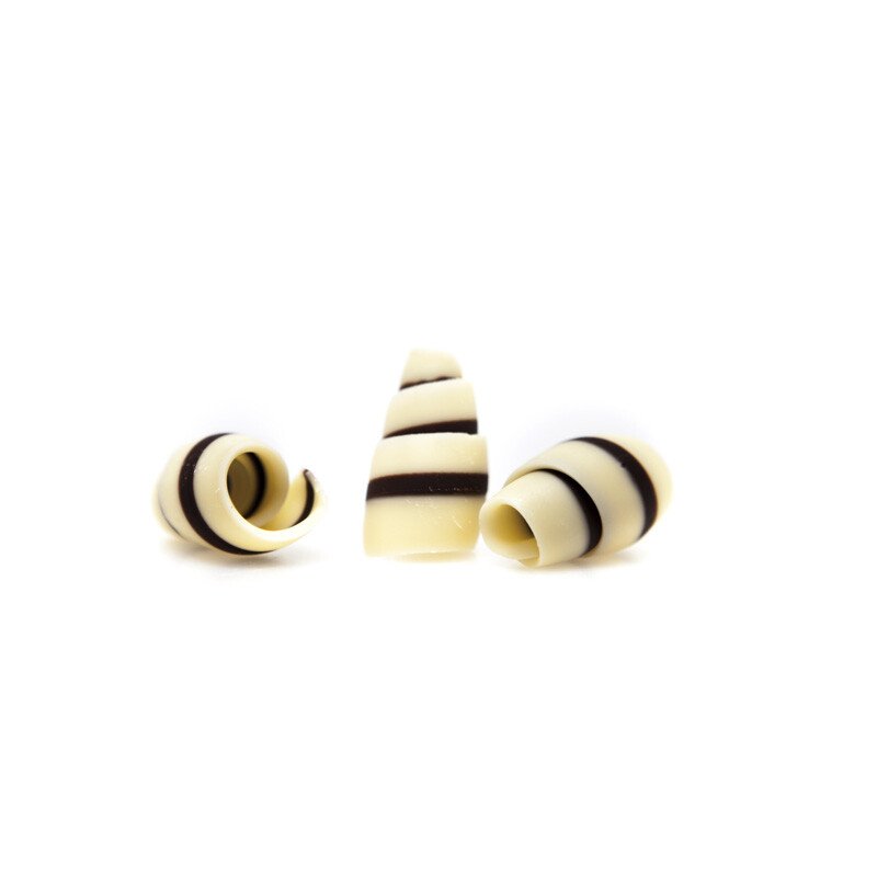 2095651 SWIRL WHITE/DARK 1,5X2,5CM 200PCS