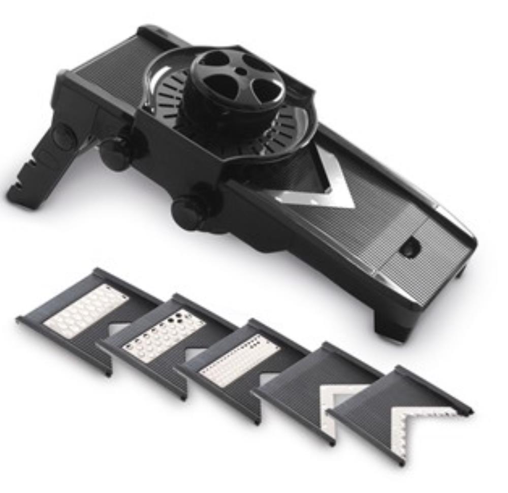 HENDI MANDOLINE EN V PLASTIC + 5 LAMES