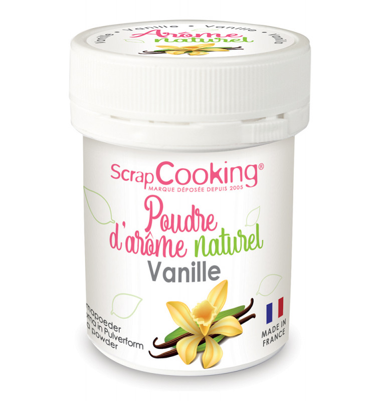 SCRAPCOOKING NATURAL FLAVOR IN VANILLA POWDER 15GR