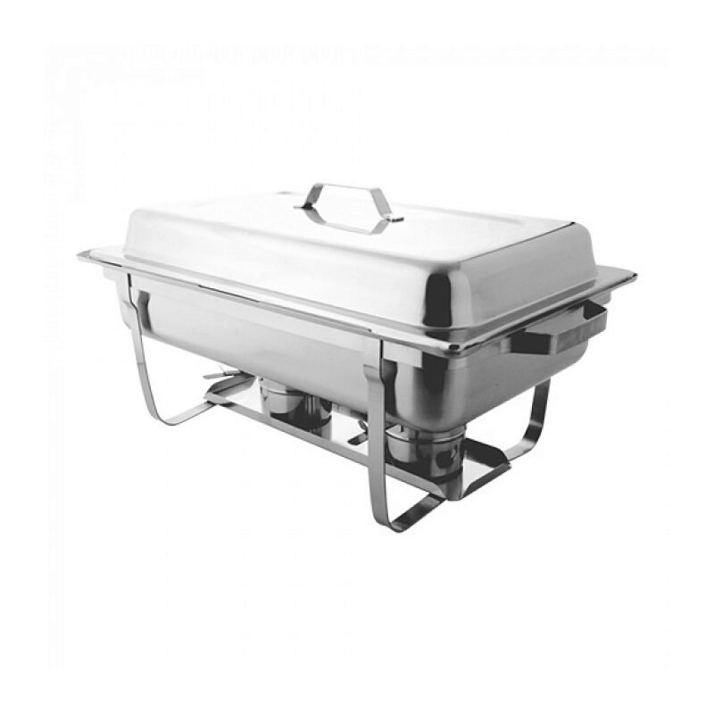MAX PRO CHAFING DISH INOX GN1/1-65 ECO2 BURNERS 62X35XH37CM - 9L