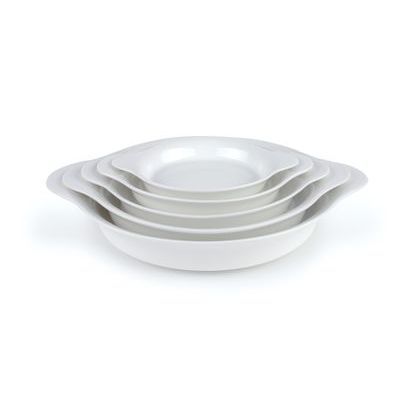 BONBISTRO PLAT OEUFS 22CM BLANC