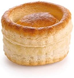 PIDY VOL-AU-VENT PASTEITJE Ø5,5CM H3.8CM GROOT MODELVAST DEKSEL 40 STUKKEN