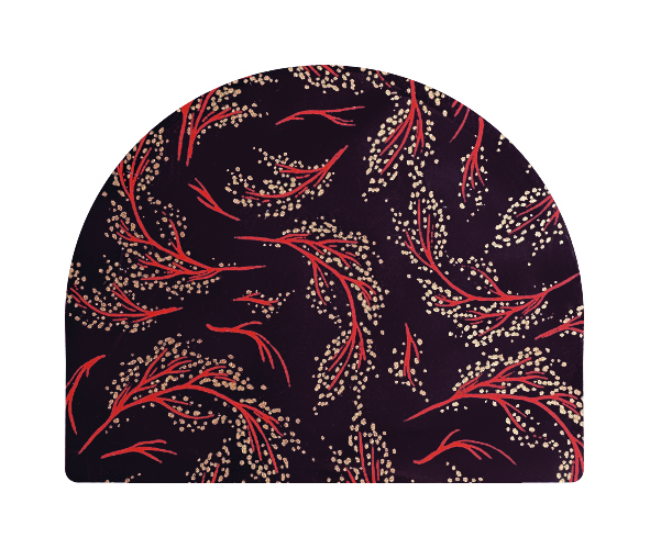 088109 PCB ROUNDED LOG ENDS CN BRANCHING 3.95X3.9CM 140PCS ***ON ORDER***