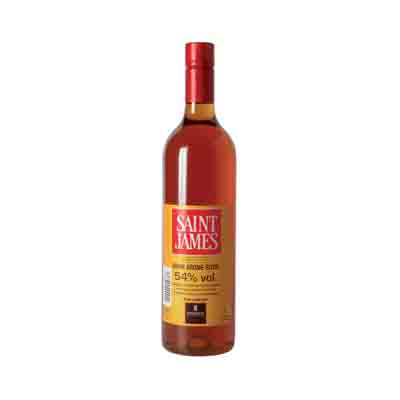 RUM SAINT JAMES 54% MET ACCIJNS 1 L