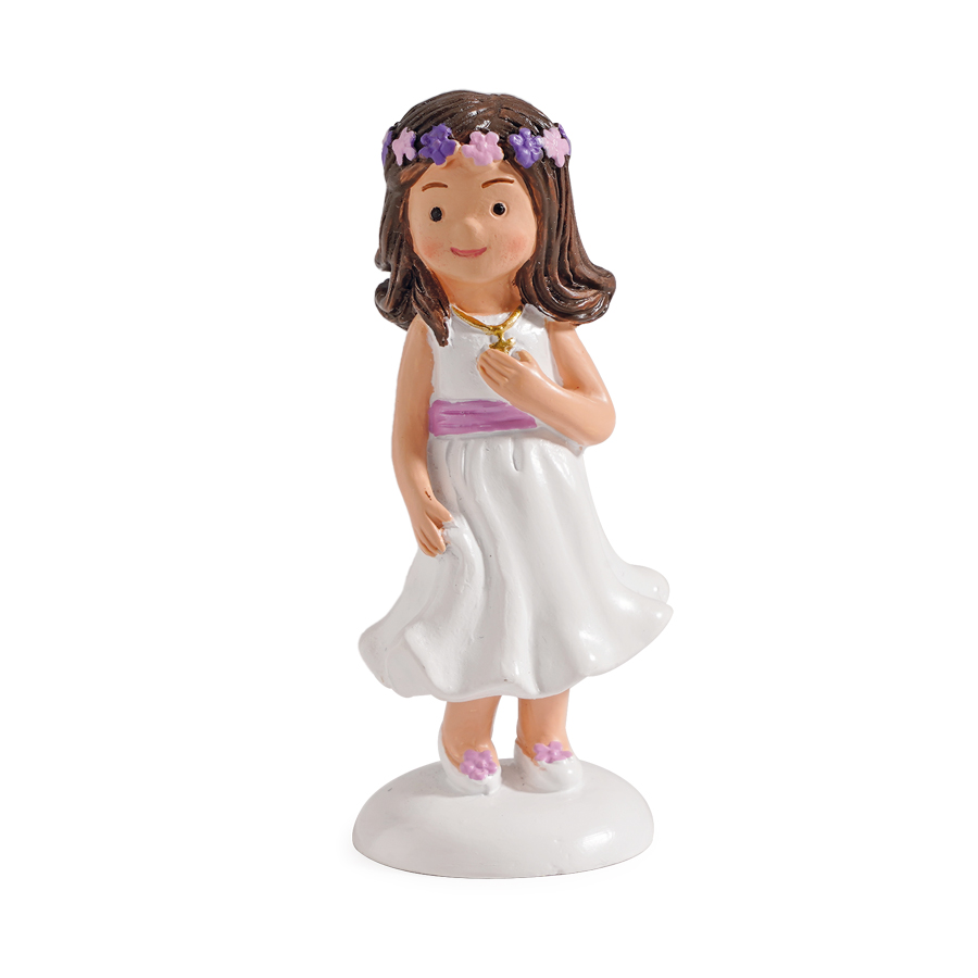 COMMUNION GIRL LILOU N°1 H6CM