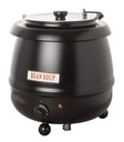 BISTRO BAIN MARIE CHAUFFE SOUPE NOIR 10L  DIAM 35CM HT 36CM