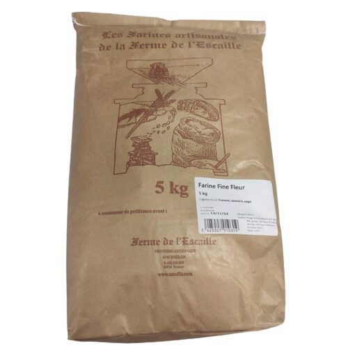 FARINE FINE FLEUR FERME L ESCAILLE 5KG