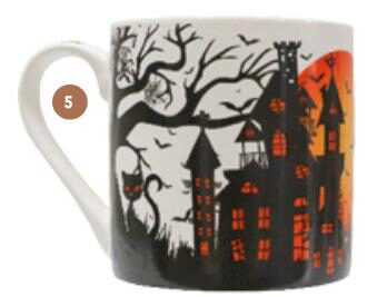 HALLOWEEN SCENE MUG Ø85MM X 95MM