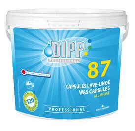 DIPP 87 - WASMACHINE CAPSULES 120 STUKS IN EMMER