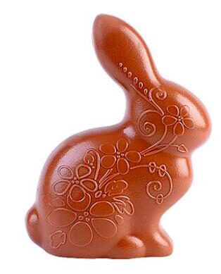 MOULE À CHOCOLAT LAPIN HIPPIE 180 MM HB8025