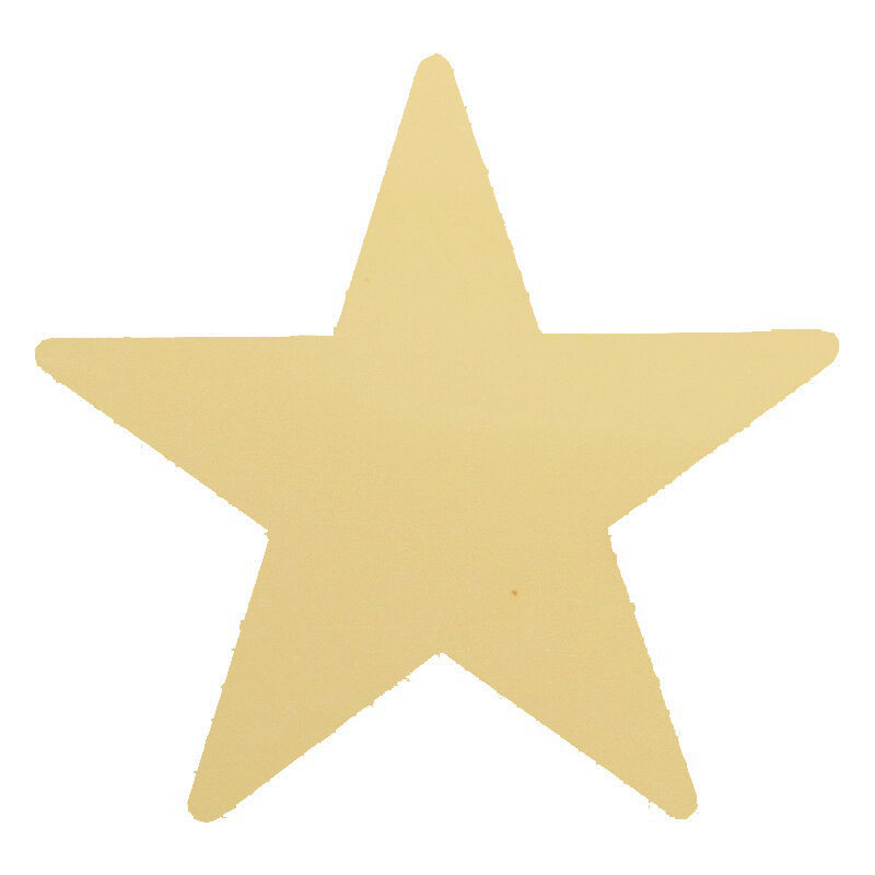 2021311 ETOILE CHOCOLAT BLANC 9CM 30 PCES ***S/CDE***