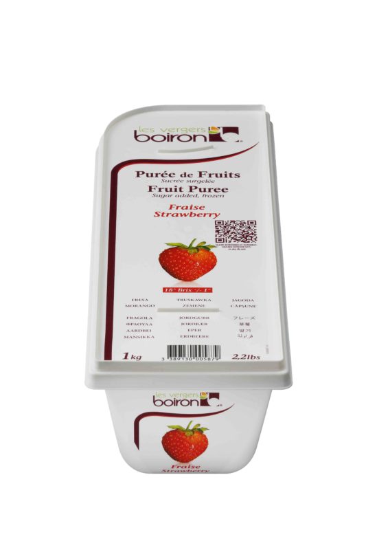 BOIRON 587 PUREE AARDBEI 6X1KG = KG