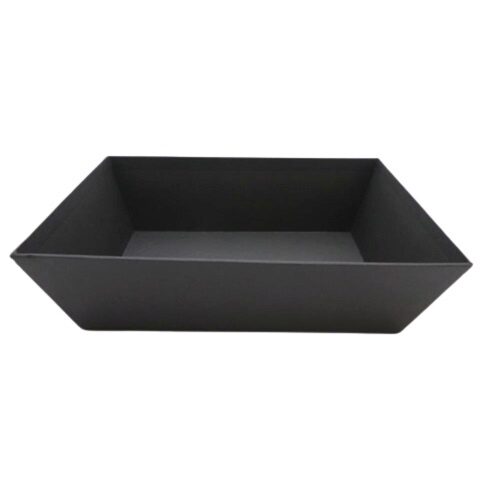 RECTANGULAR CARDBOARD BASKET 28 X 19 BLACK 28 X 19 X 8 FOST+ INCLUDED