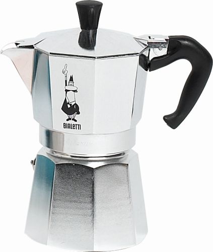 BIALETTI OCEANA ALU MOKA ESPRESSO KOFFIEZETAPPARAAT 2KOPJES